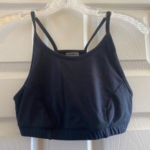 SHE BEEST Cycling Sports Bra Black Size MED